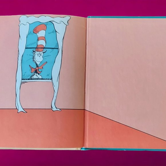 "RARE 1958 1st Print" The Cat in the Hat Comes Back Dr. Seuss Book Club Edition - Picture 7 of 10